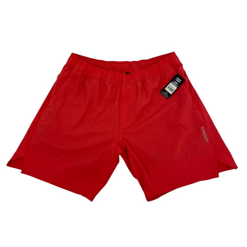 Legendary Red Athletic Shorts | Size L